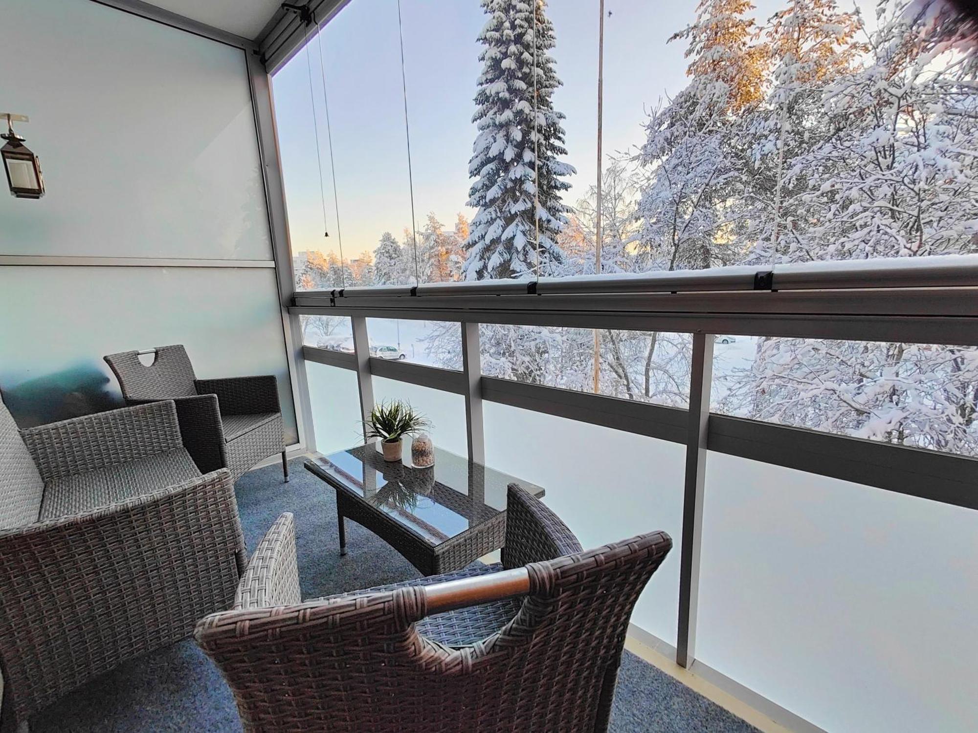 Spacious Apartment With Balcony And Free Wifi Rovaniemi Zewnętrze zdjęcie